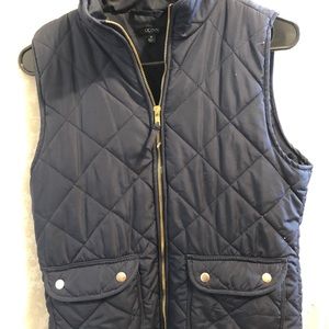 Navy blue vest